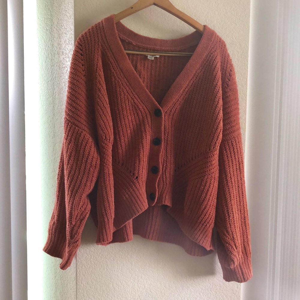 Dusty Rose cardigan
